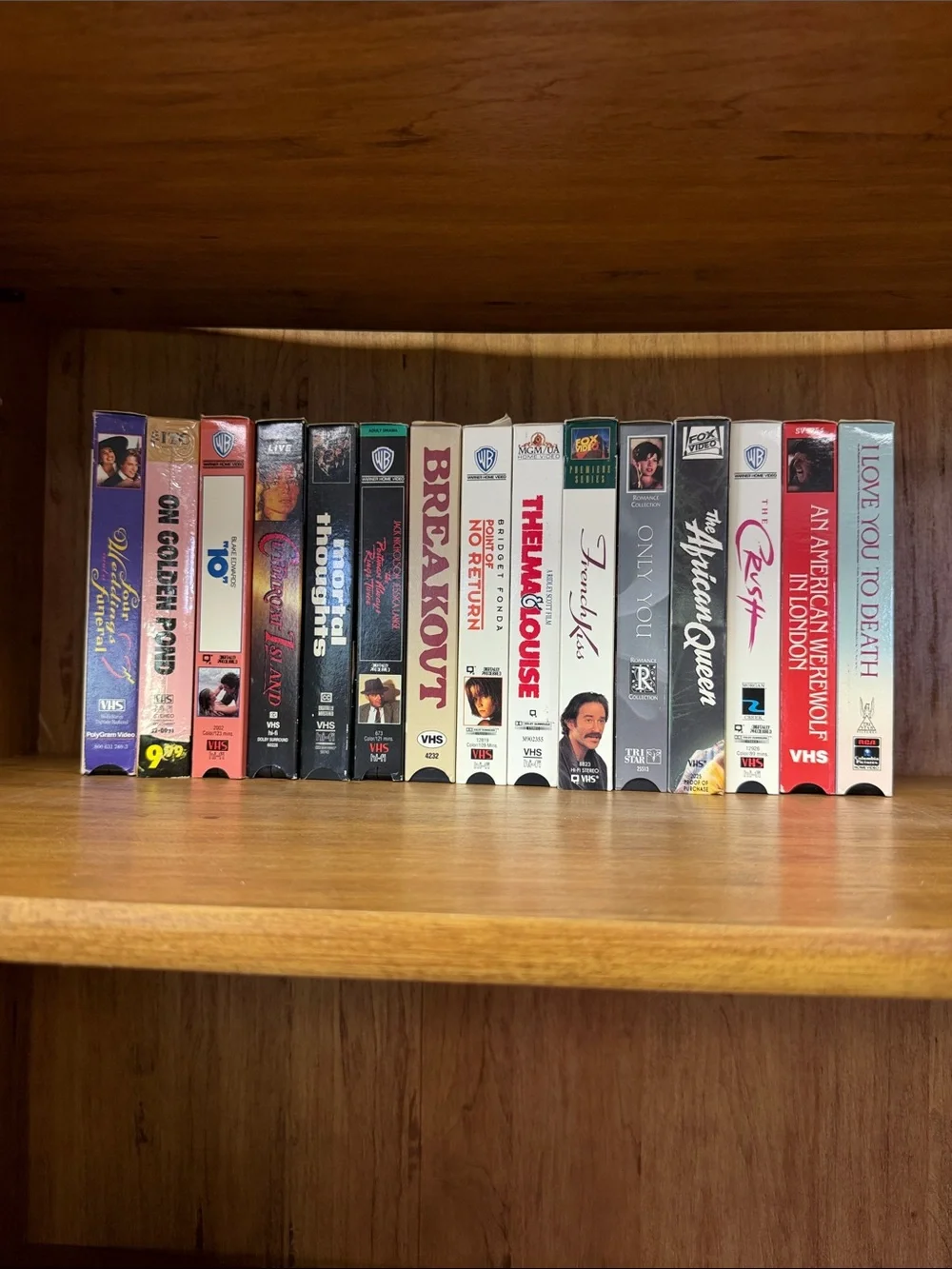 15 Classic VHS  incl An American Werewolf in London: